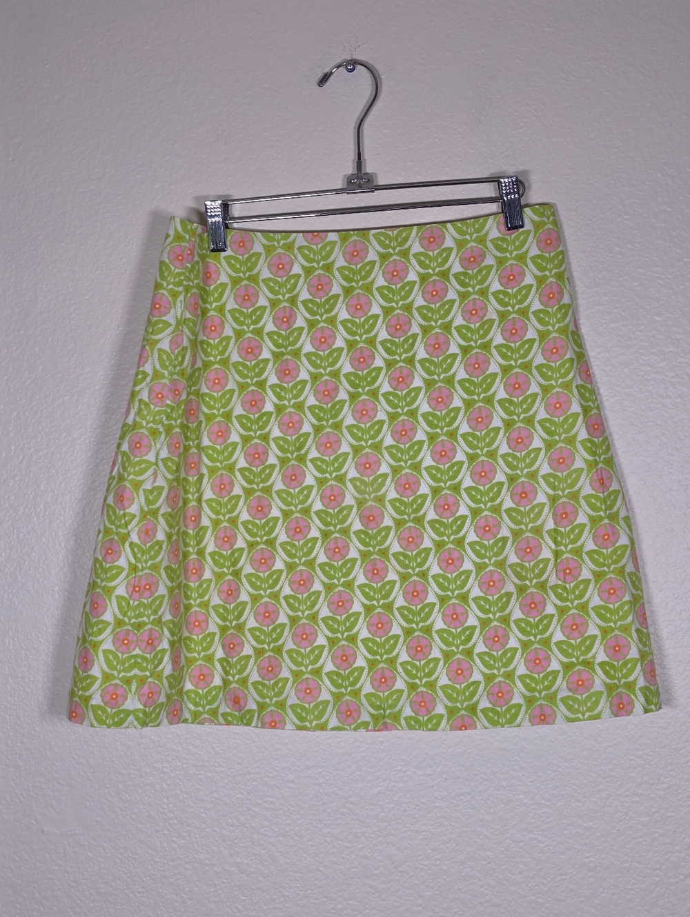 NEEDHAM LANE Y2K Floral A-Line Skirt 4